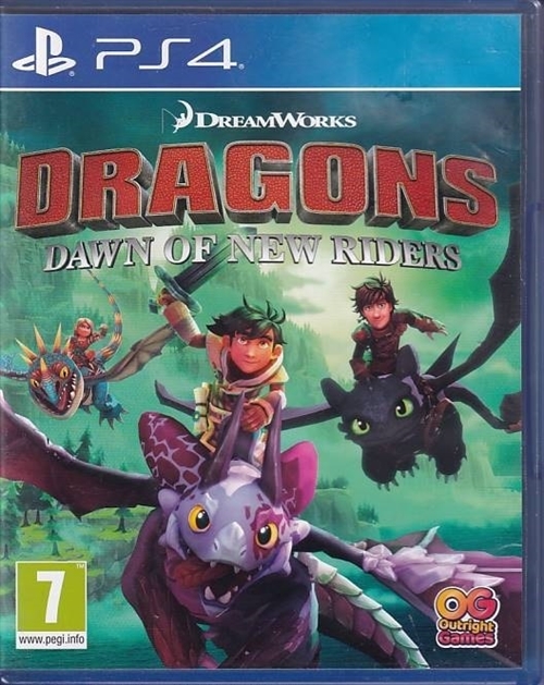 Dreamworks Dragons Dawn of New Riders - PS4 (A Grade) (Used) (Eng)